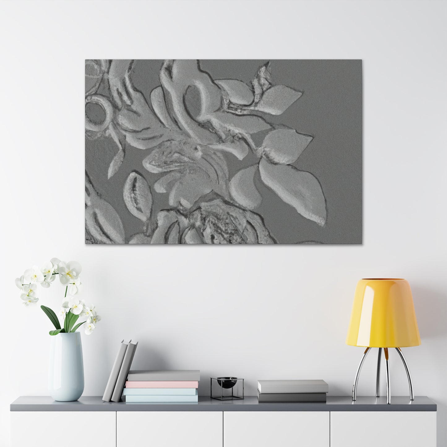 Blissful Gem- Floral - Canvas