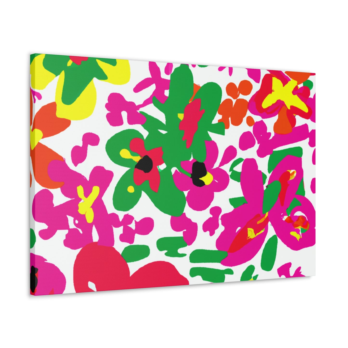 "The Bouquet of Spring's Blooms" - Floral Canvas