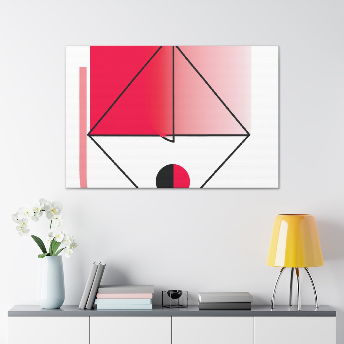 Nebulous Reflection - Minimalism - Canvas