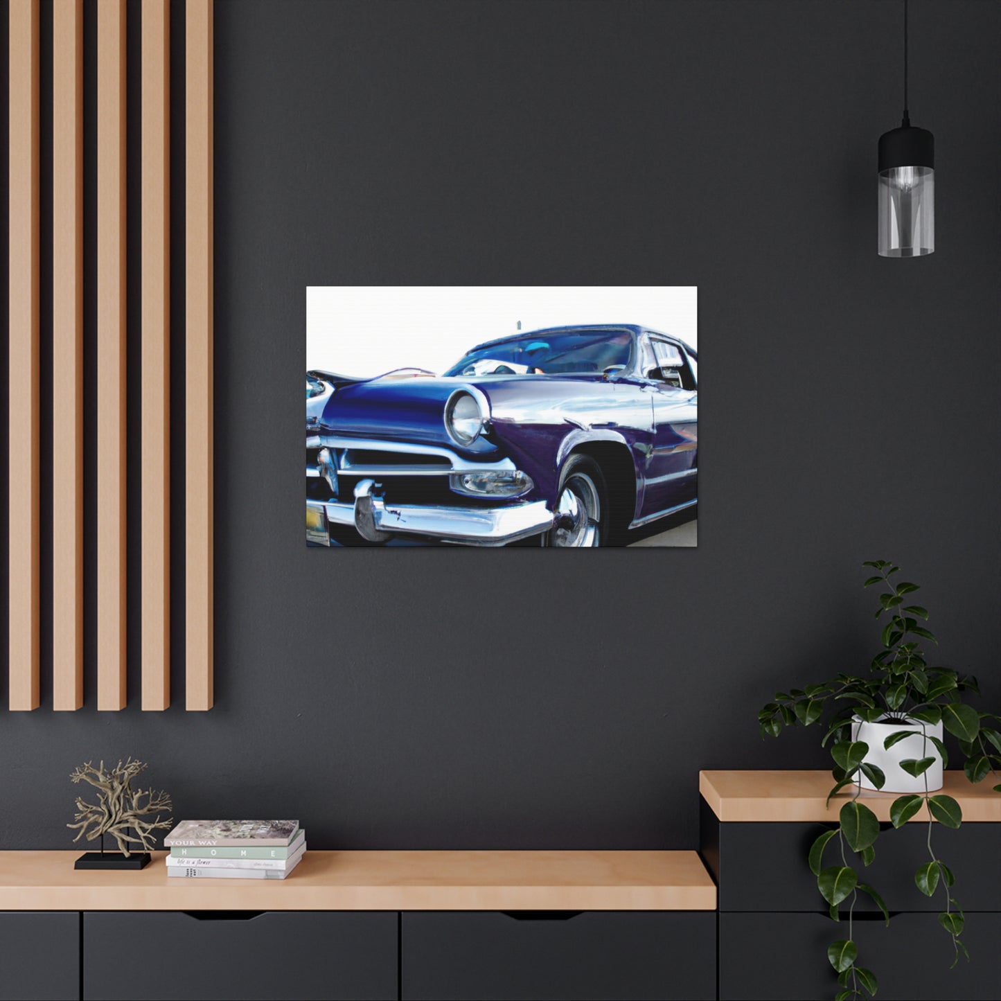 Faithful Roadster - Automobile Canvas
