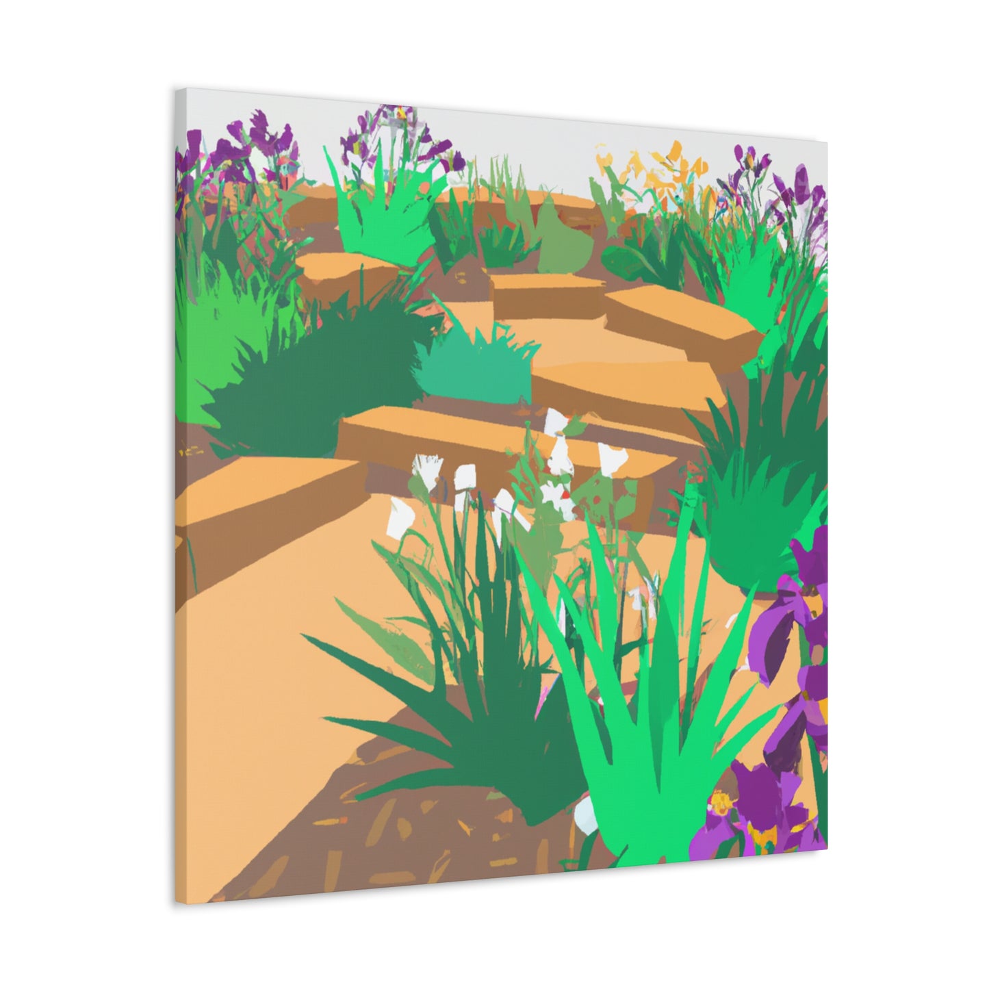 Zenflower Landscape - Canvas