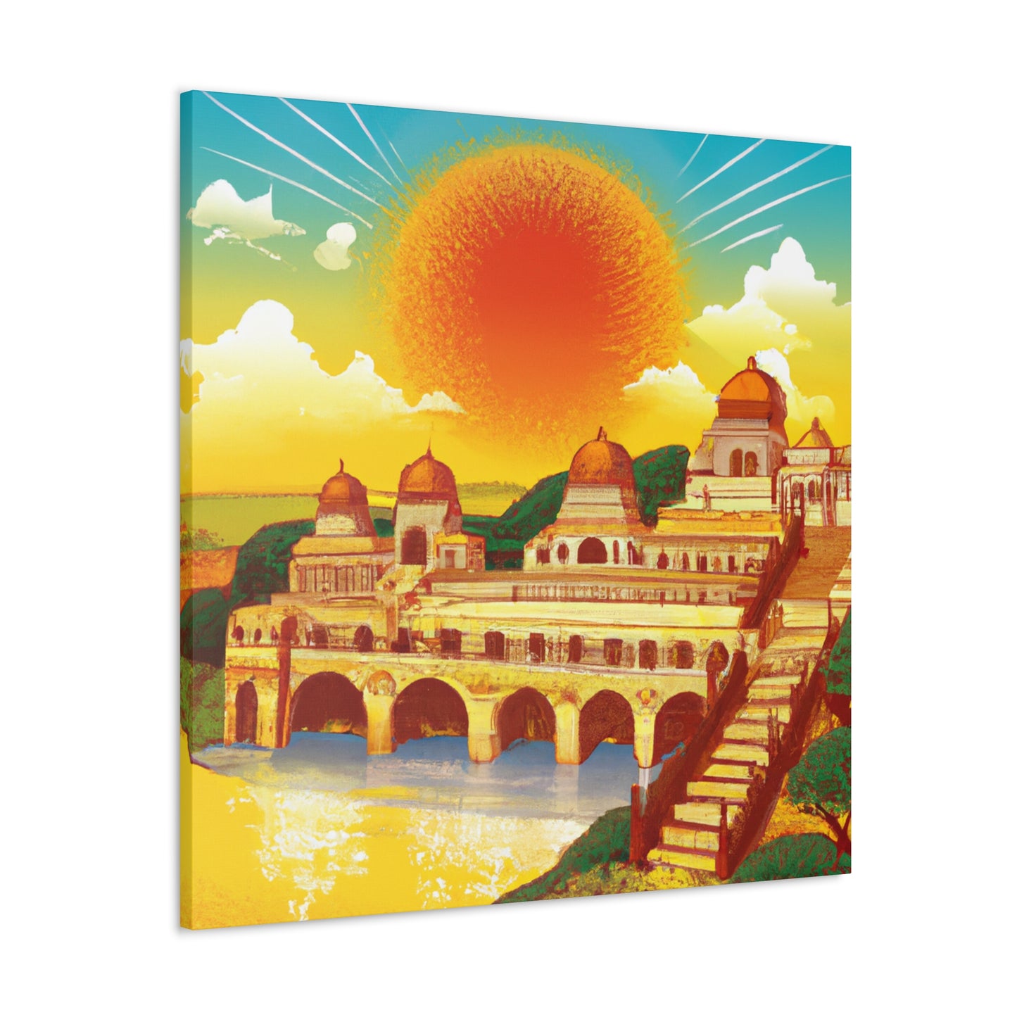 Ganges Glory - Destination India - Canvas