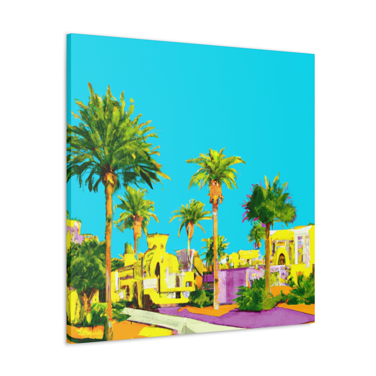 Sahara Splendor - Architectural - Canvas