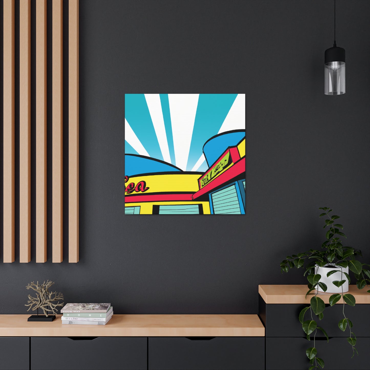 The Bop-A-Rama. - Canvas - Pop Art
