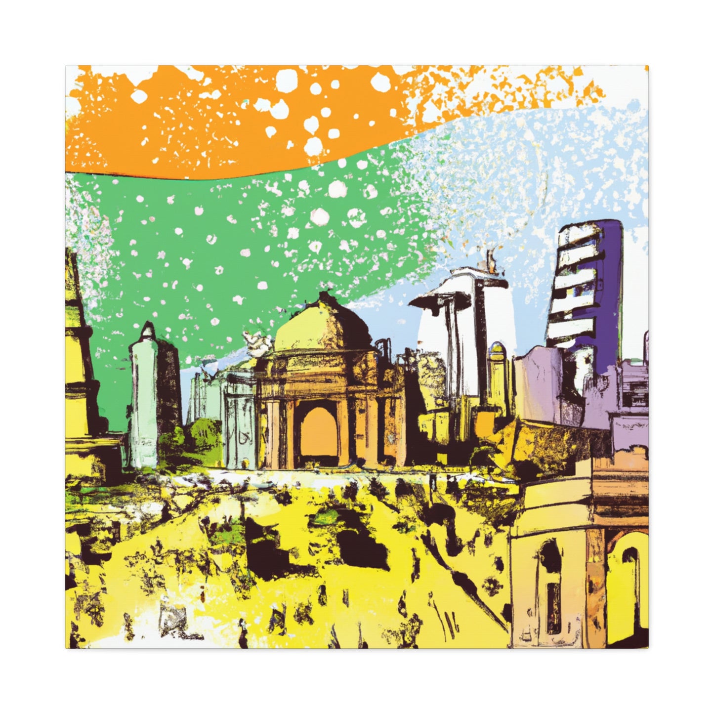 Mumbai Magic - Destination India - Canvas