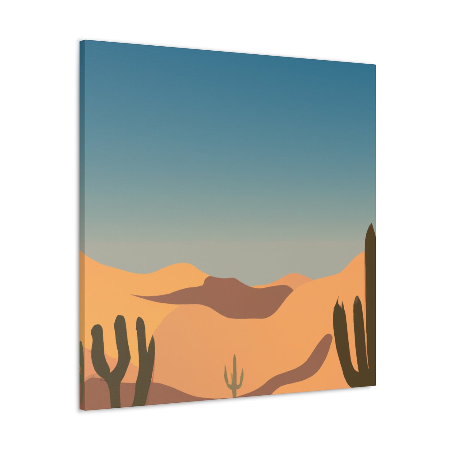 Cactustine - Landscape - Canvas