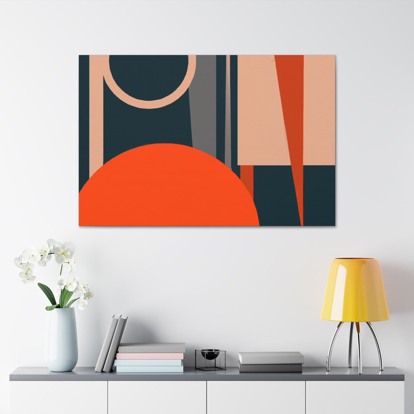 Retro Radiance- Midcentury - Canvas