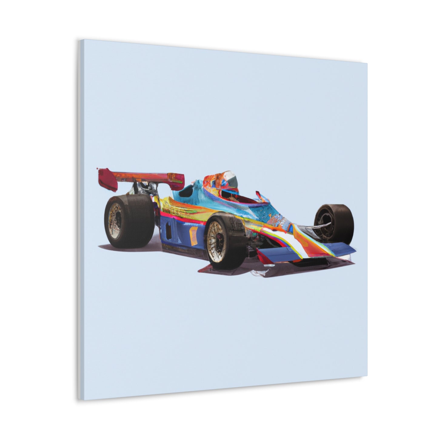 Blue Streak - Automobile - Canvas