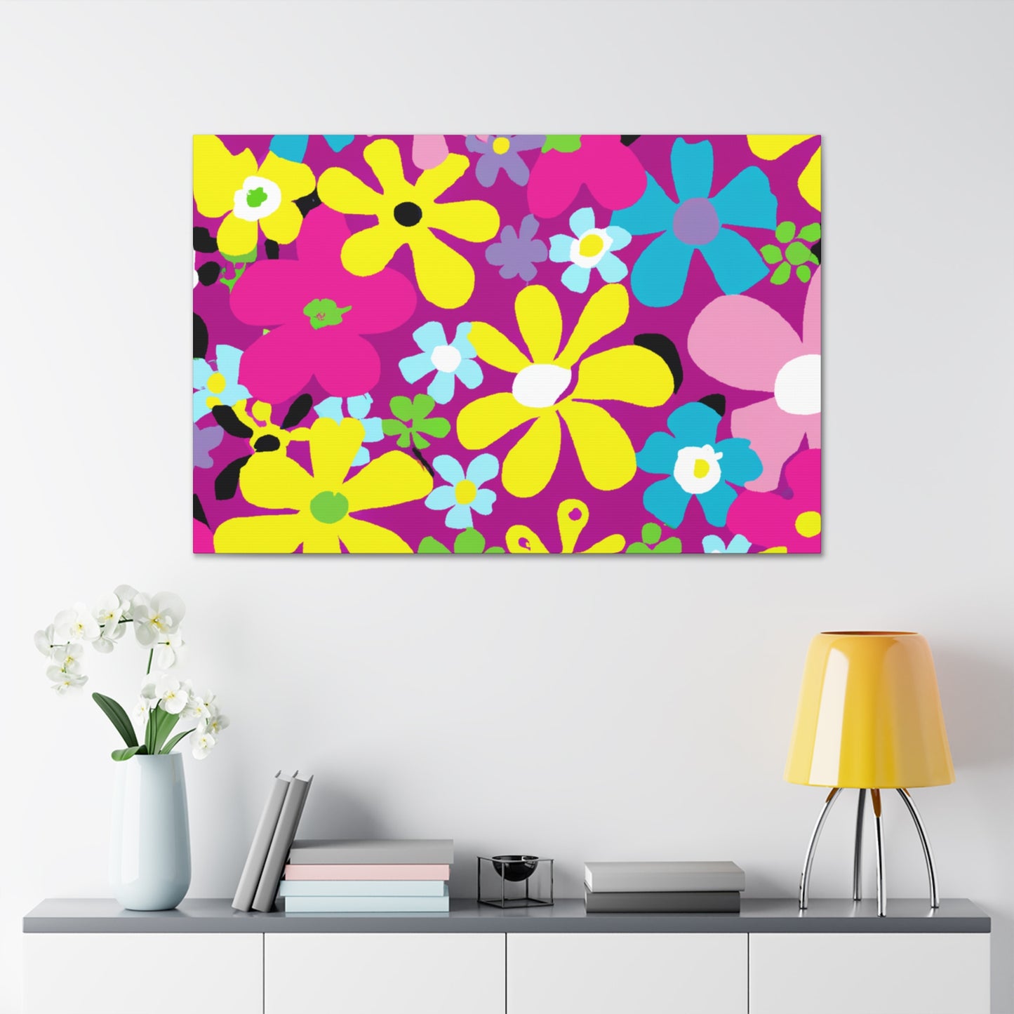 Vivacity - Floral - Canvas