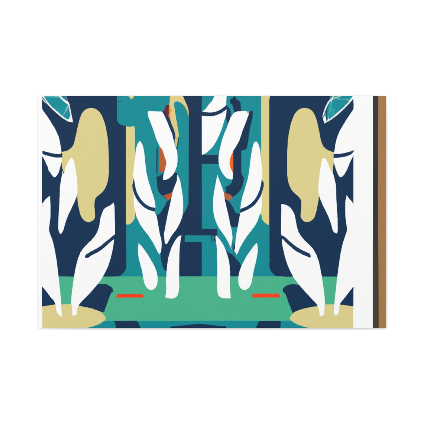 Chimpmunko - Midcentury Canvas