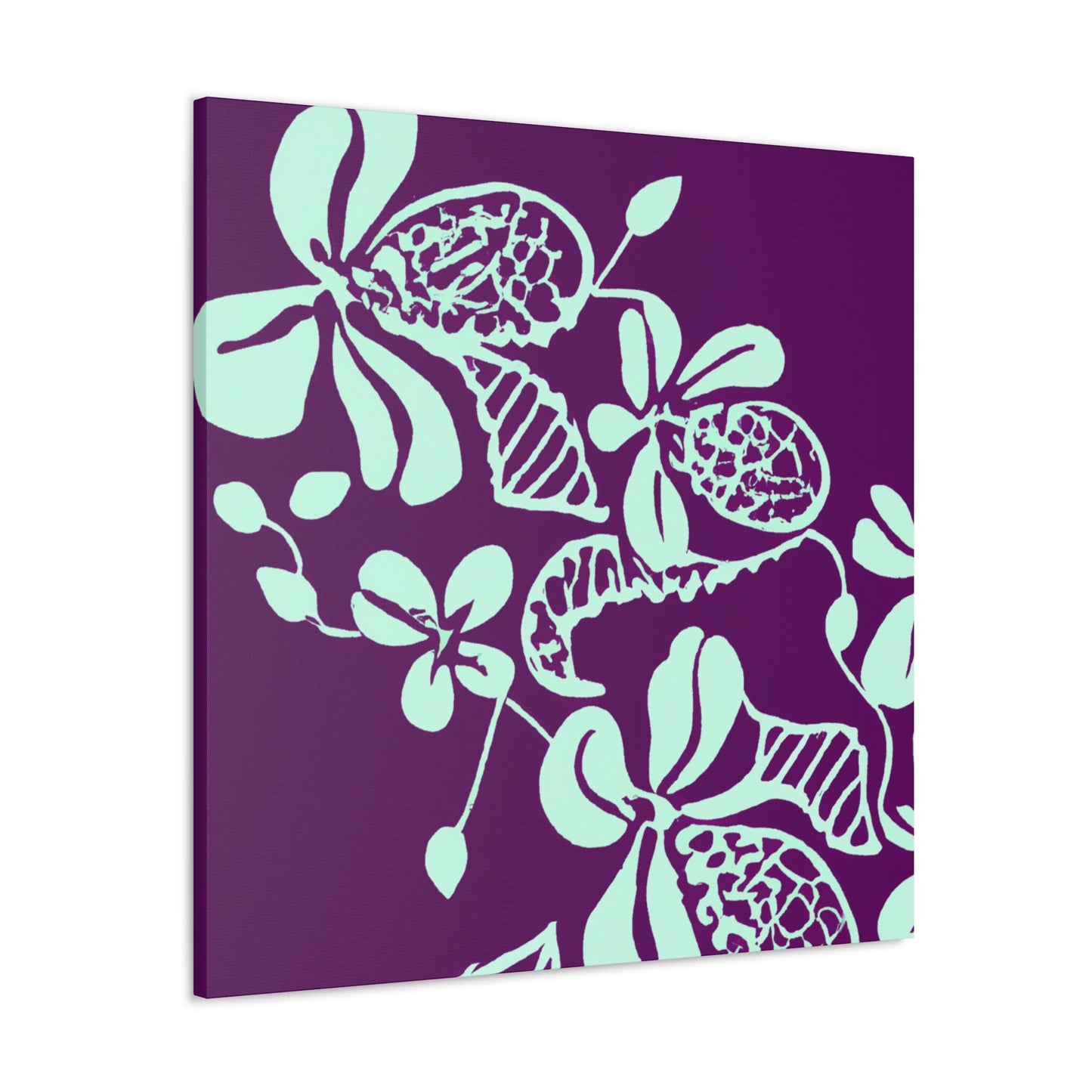 Glowtopia - Floral - Canvas