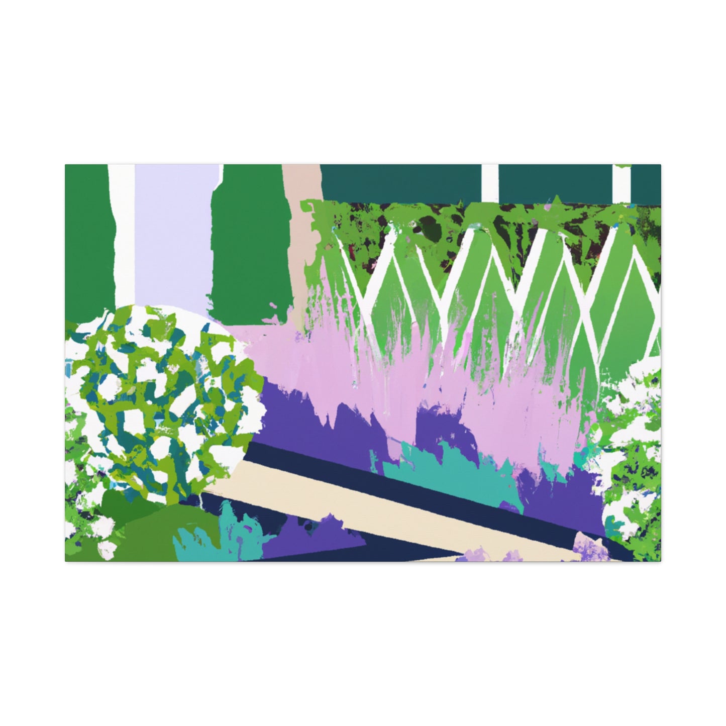 FloraBliss-Landscape - Canvas