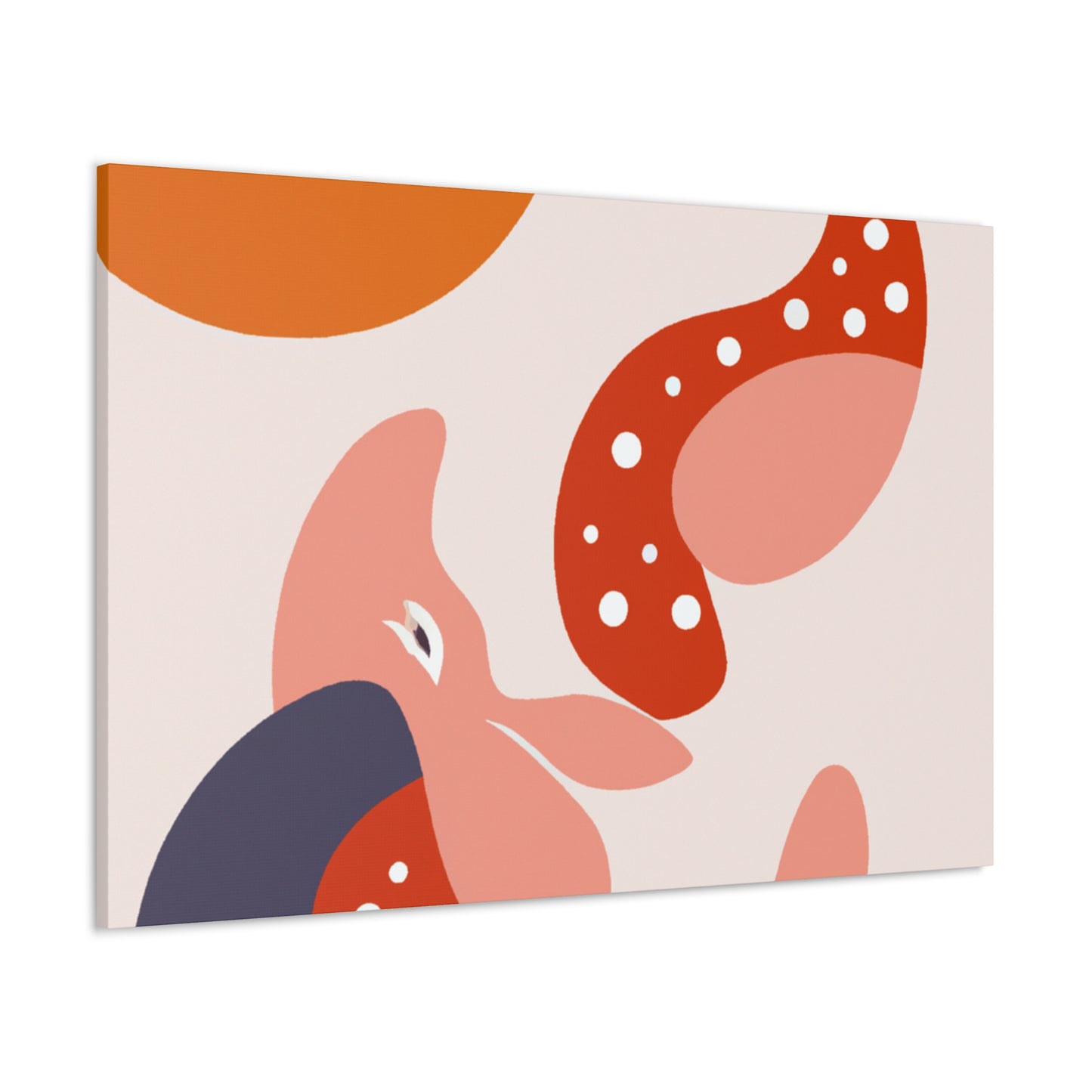 Utopia Garden- Midcentury - Canvas