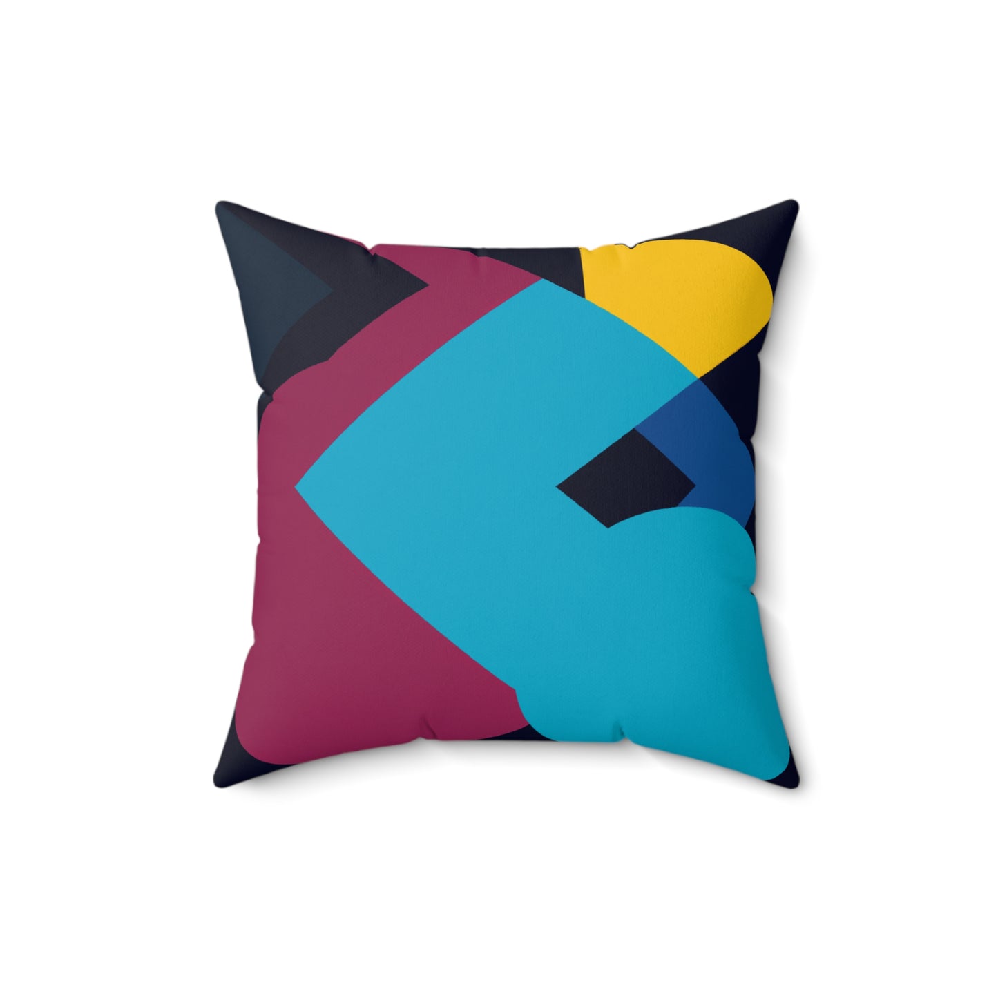 Spun Polyester Square Pillow