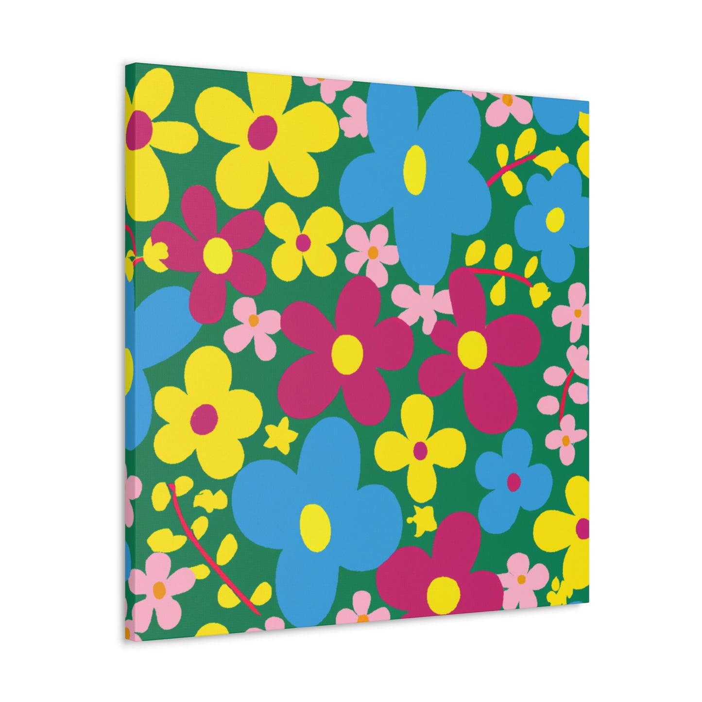 Blissful Bloom - Floral - Canvas