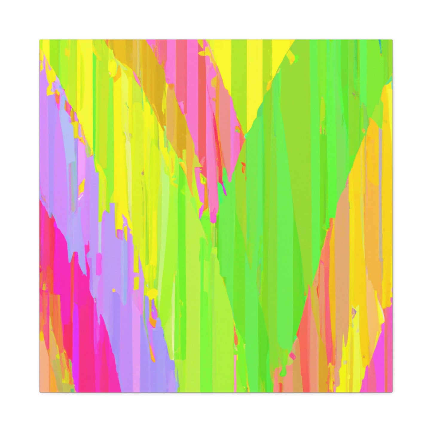 V Rift - Abstract - Canvas