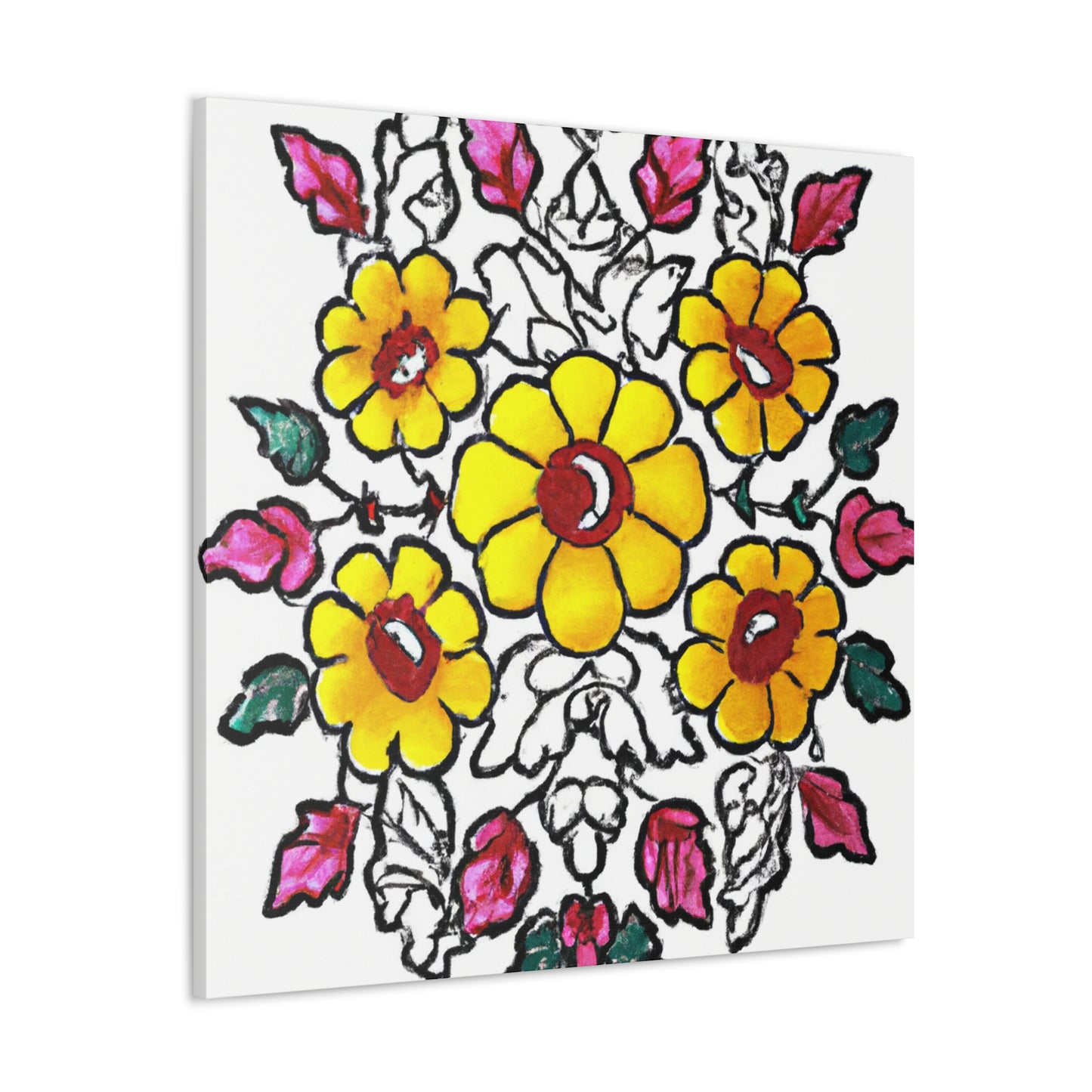 Aurora-Floral - Canvas
