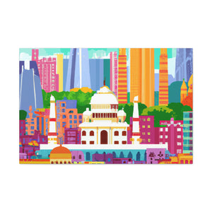 Kaleidoscope - Destination India - Canvas
