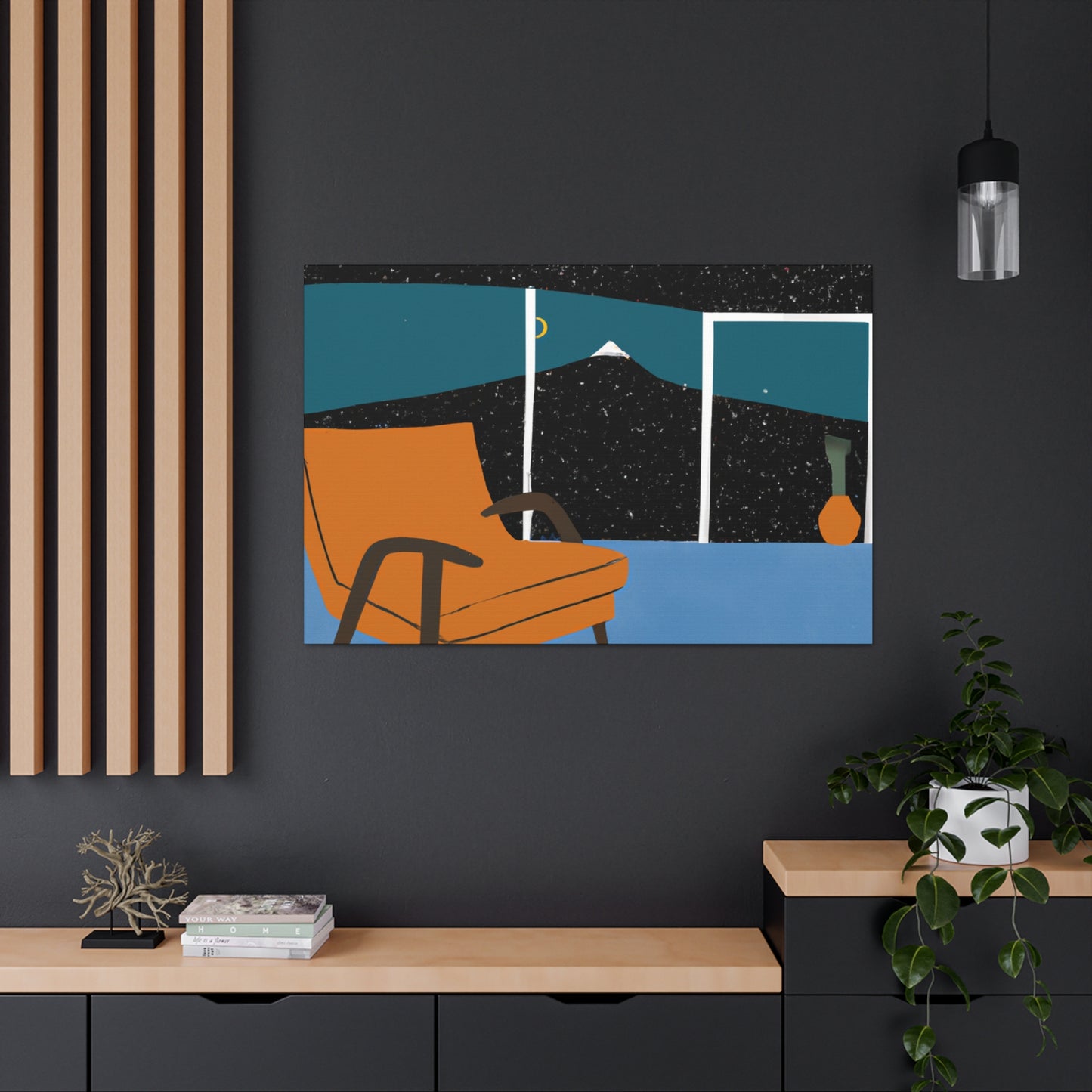 Solo Space - Midcentury Canvas
