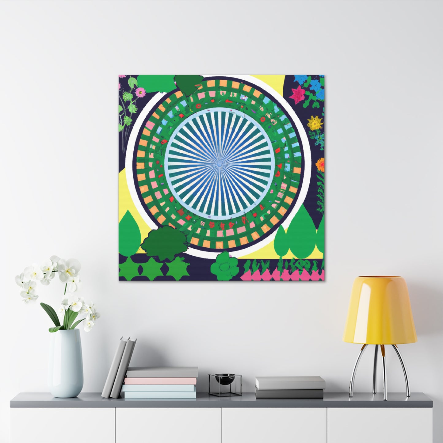 Wildflower Haven - Landscape - Canvas
