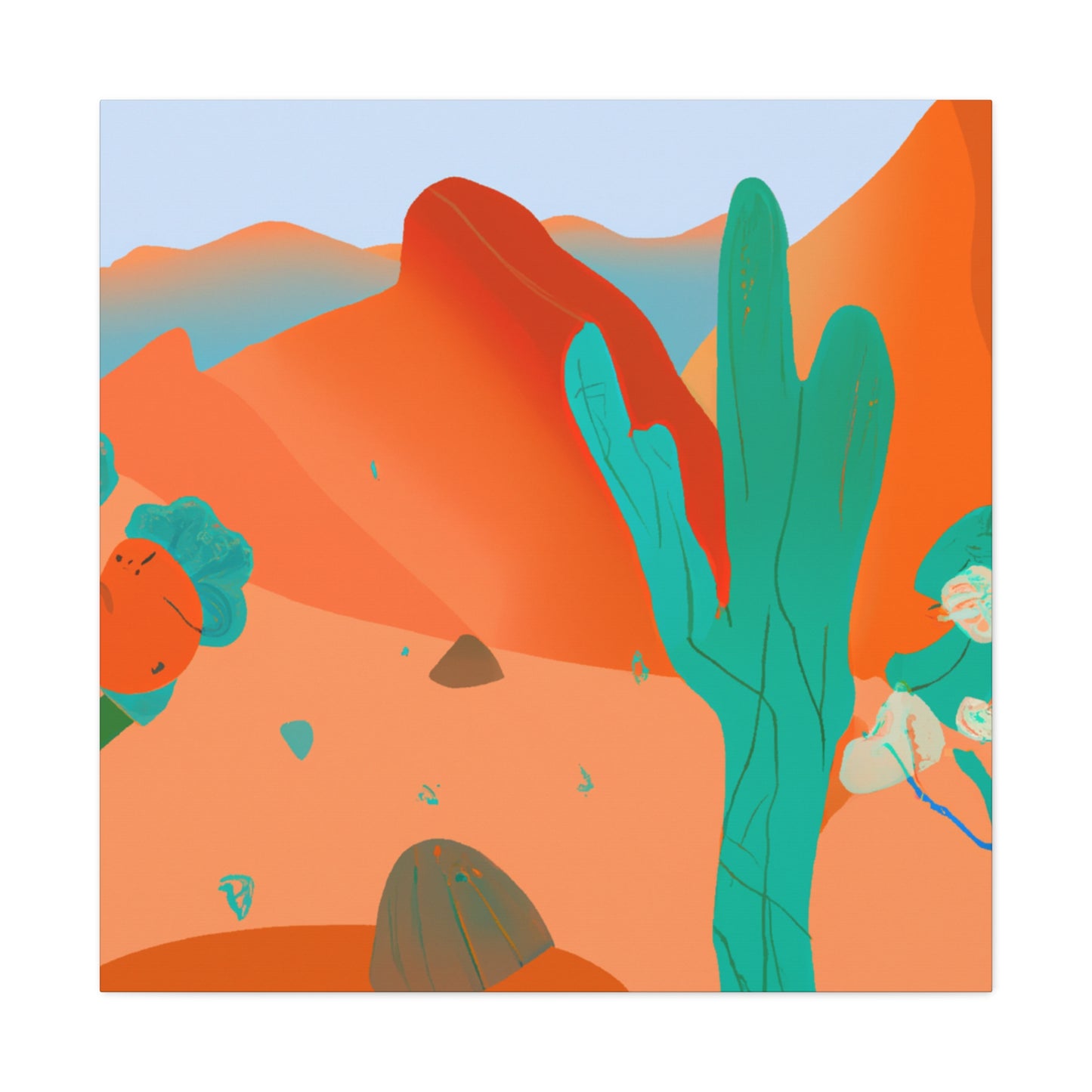 Dune Labyrinth - Landscape - Canvas