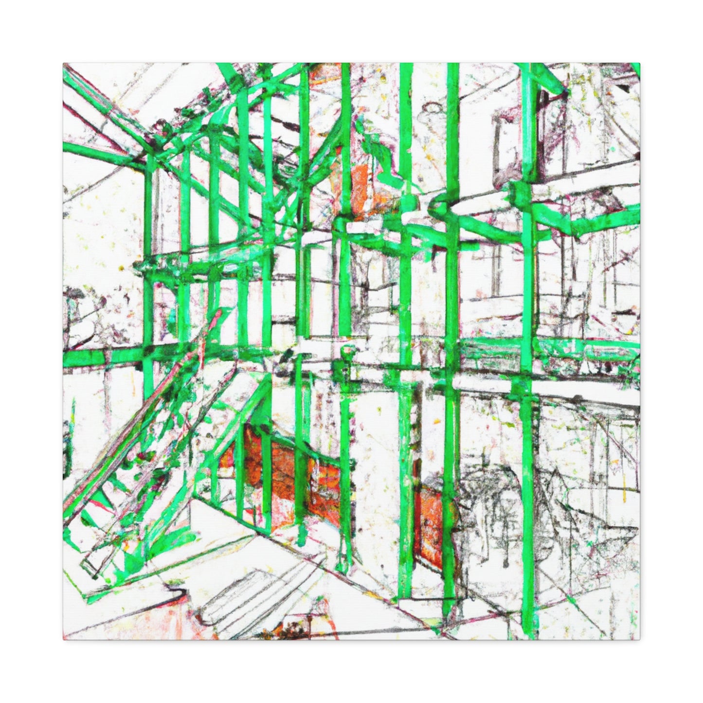 Baffling Hollister - Architectural Canvas