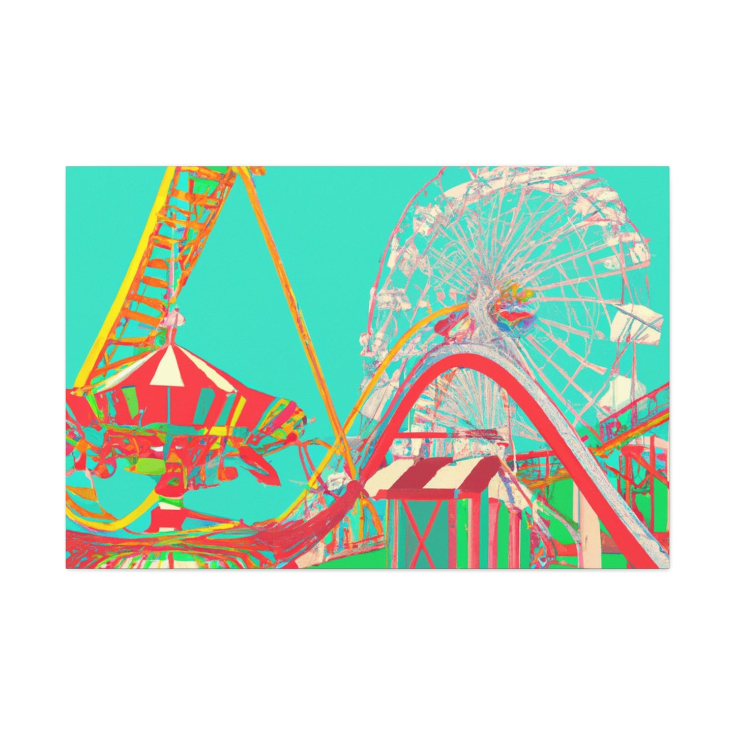Wonderlandia - Amusement - Canvas