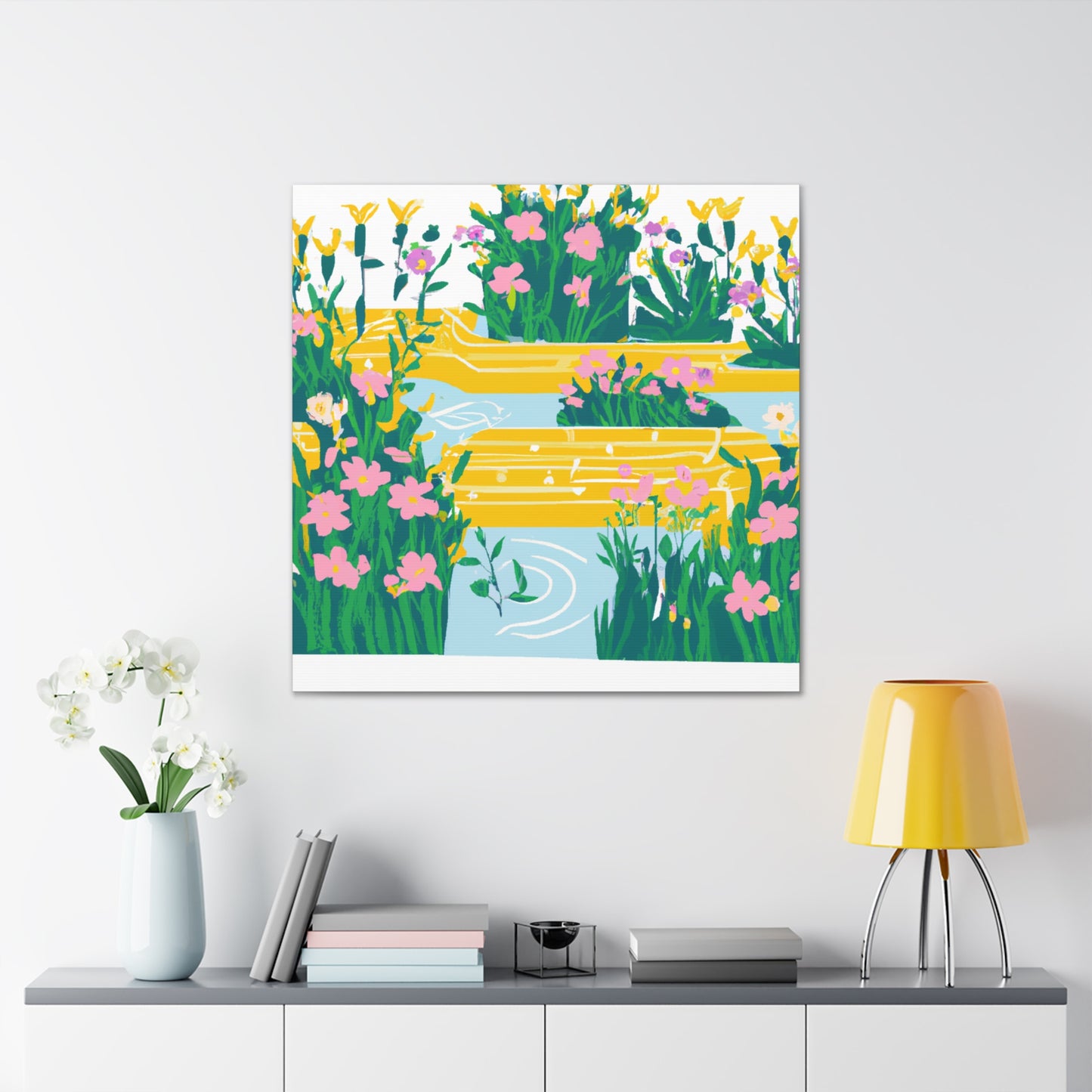 EnchantedRobinLandscape. - Canvas