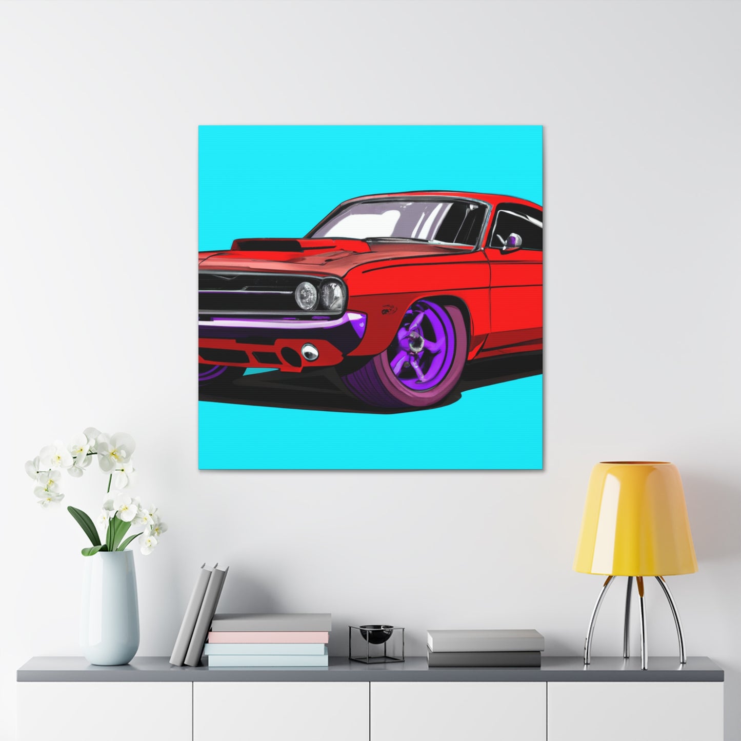 Rattlesnake Roadster - Automobile - Canvas