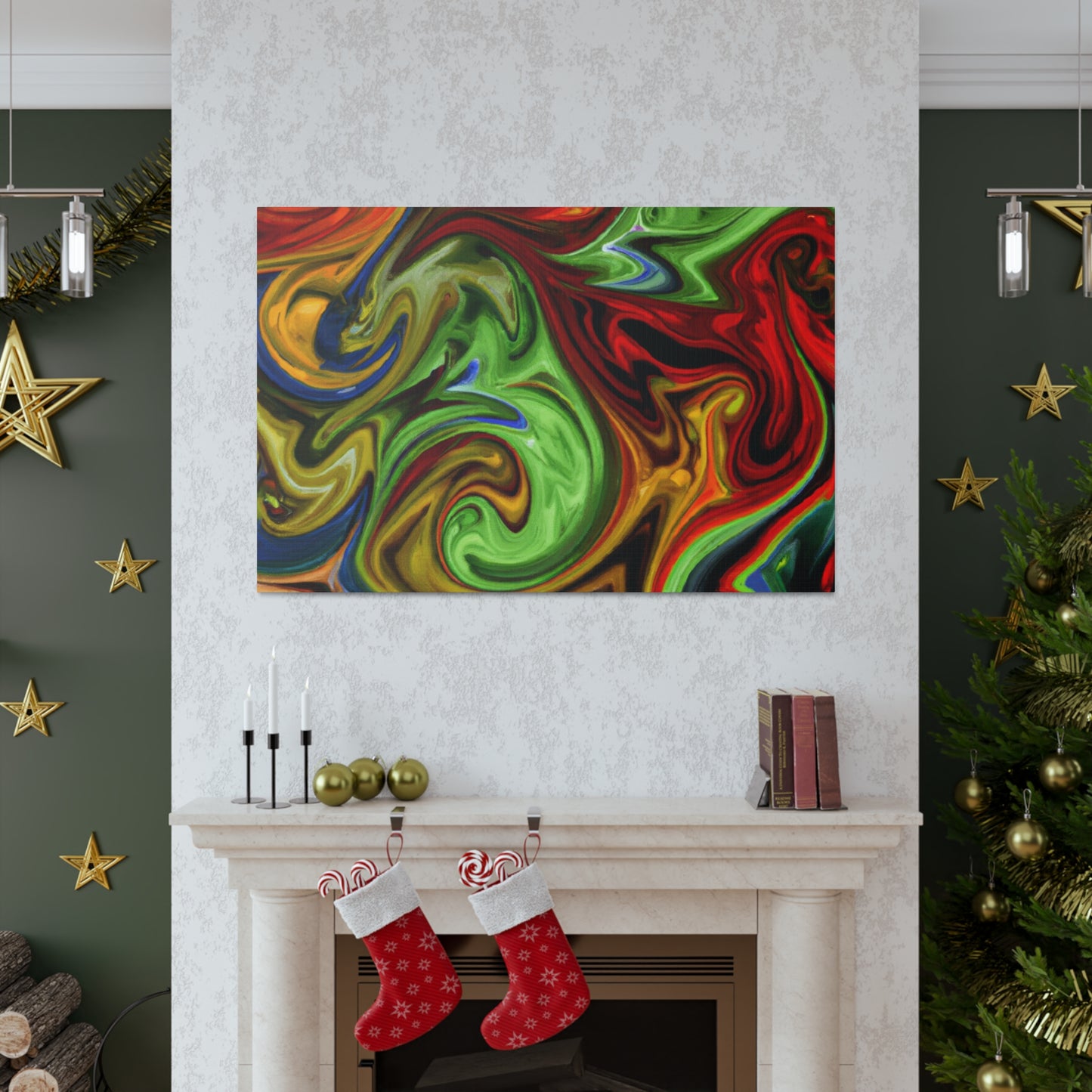 Witchy Blend - Canvas - Abstract