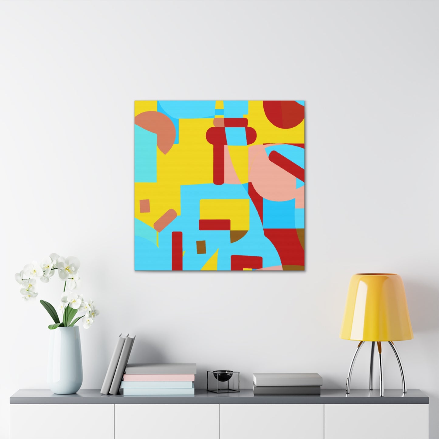 Aquamarine Dream - Abstract - Canvas