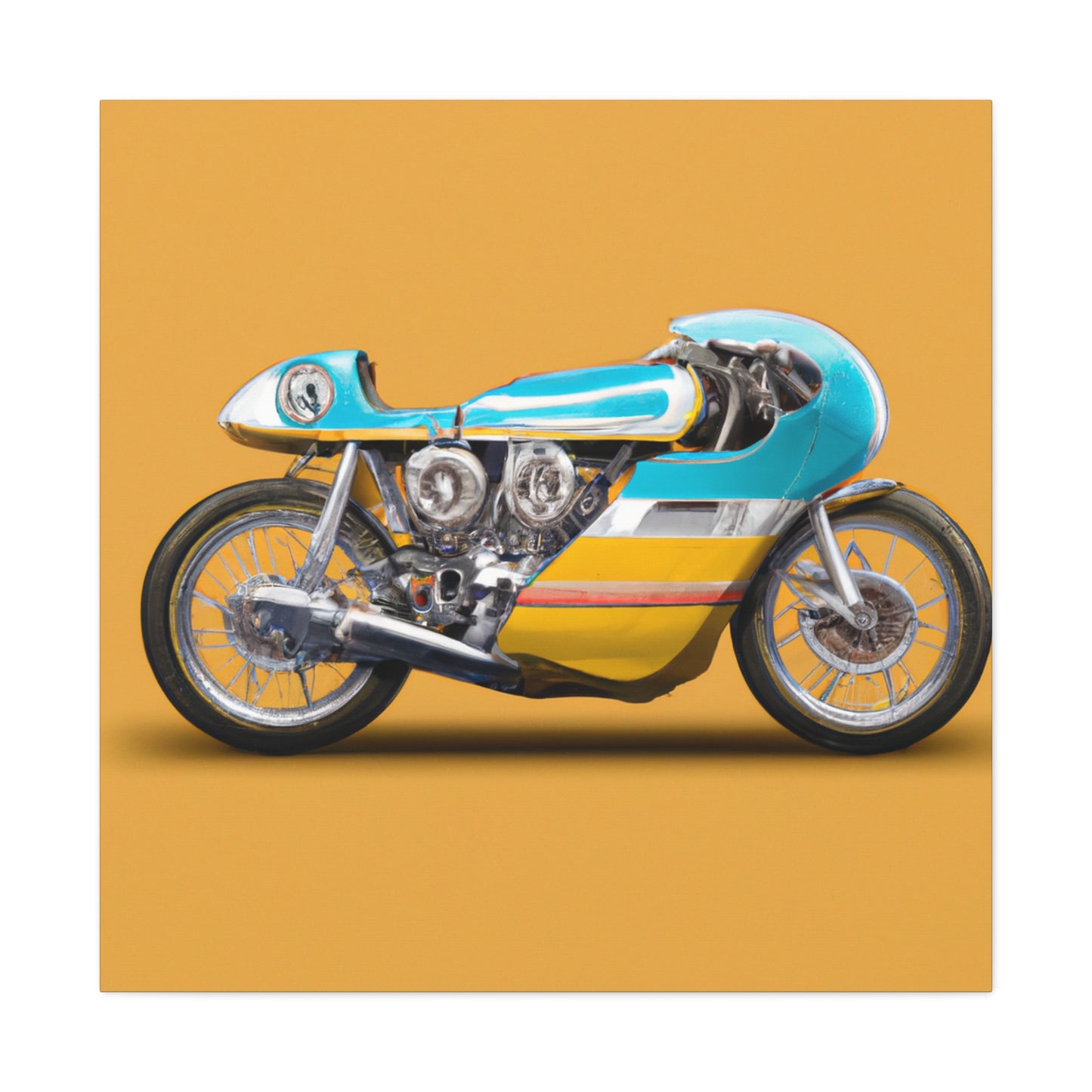 The Firecycle - Automobile - Canvas