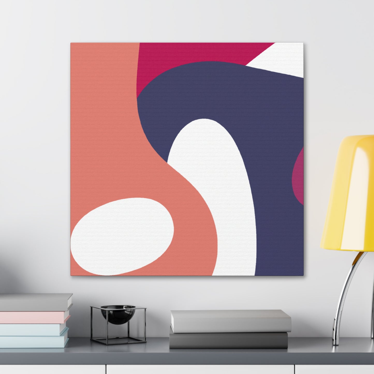 "Elegant Balance - Midcentury" - Canvas