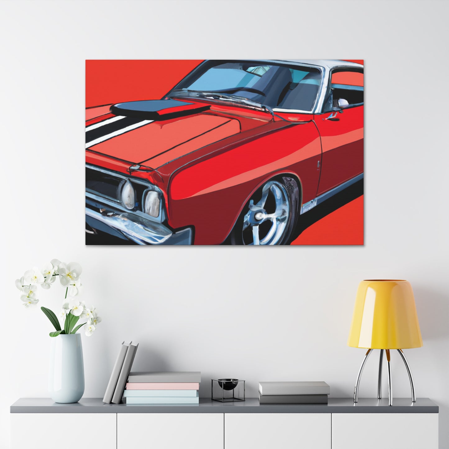 Steel Streak - Automobile - Canvas