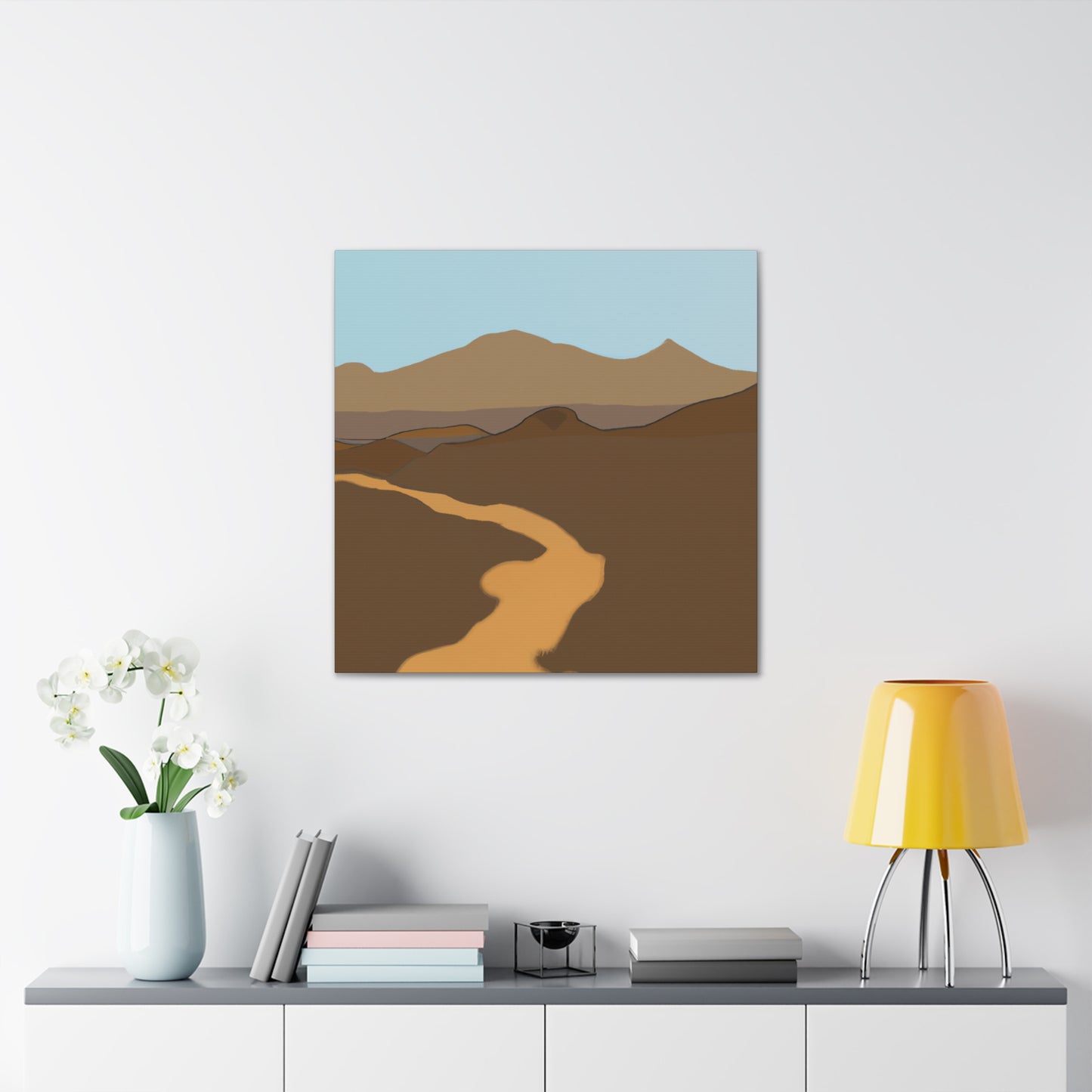 Desert Mirage - Landscape - Canvas