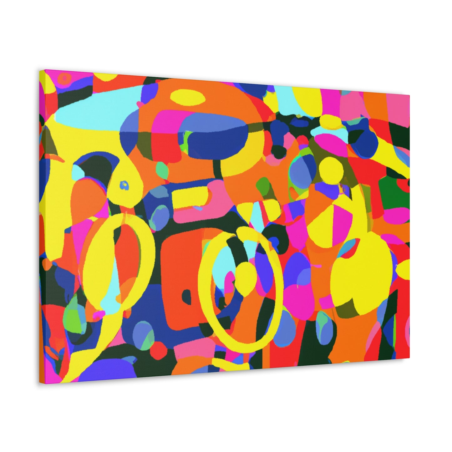 Aqua-Glow - Abstract - Canvas