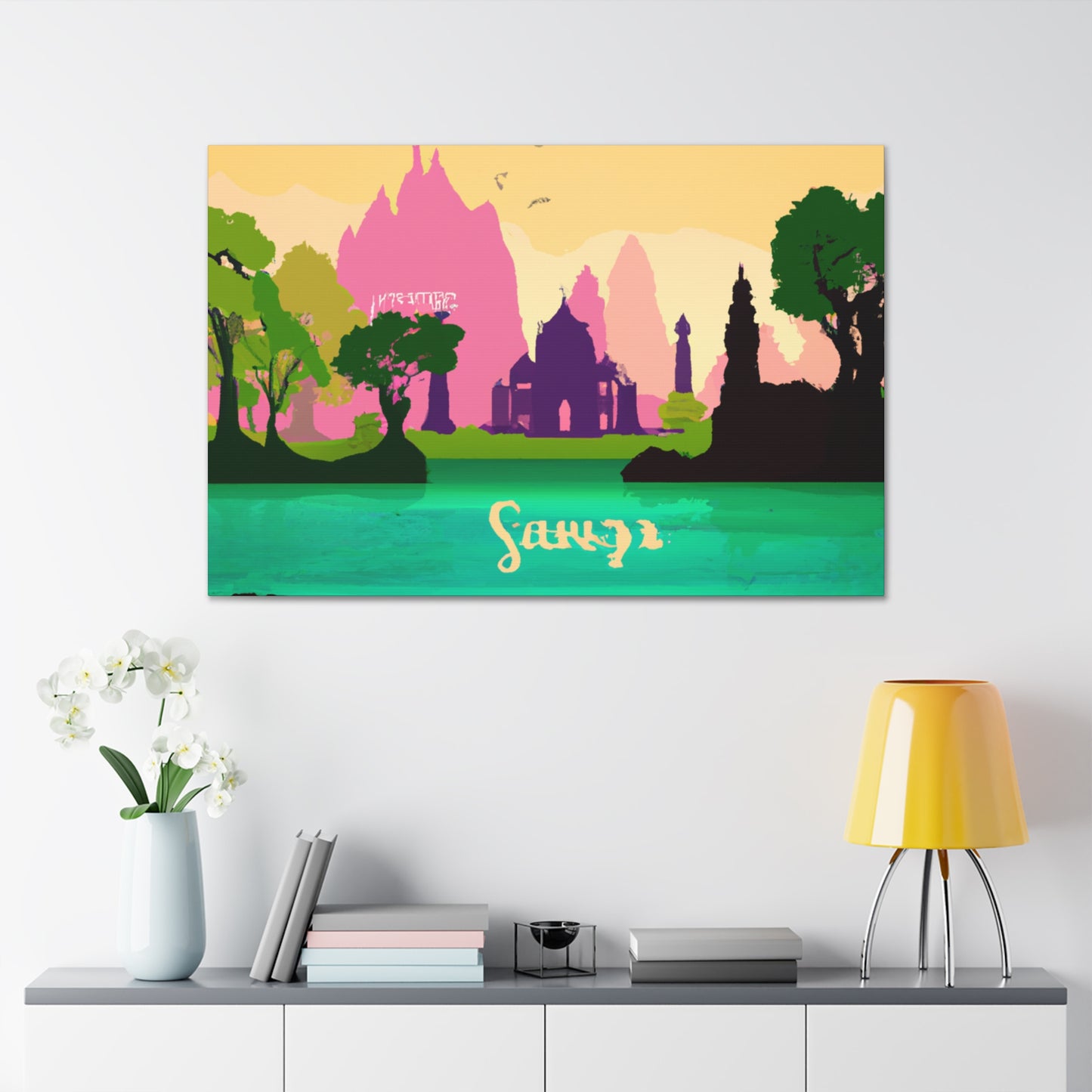 Taj Mahal - Destination India - Canvas