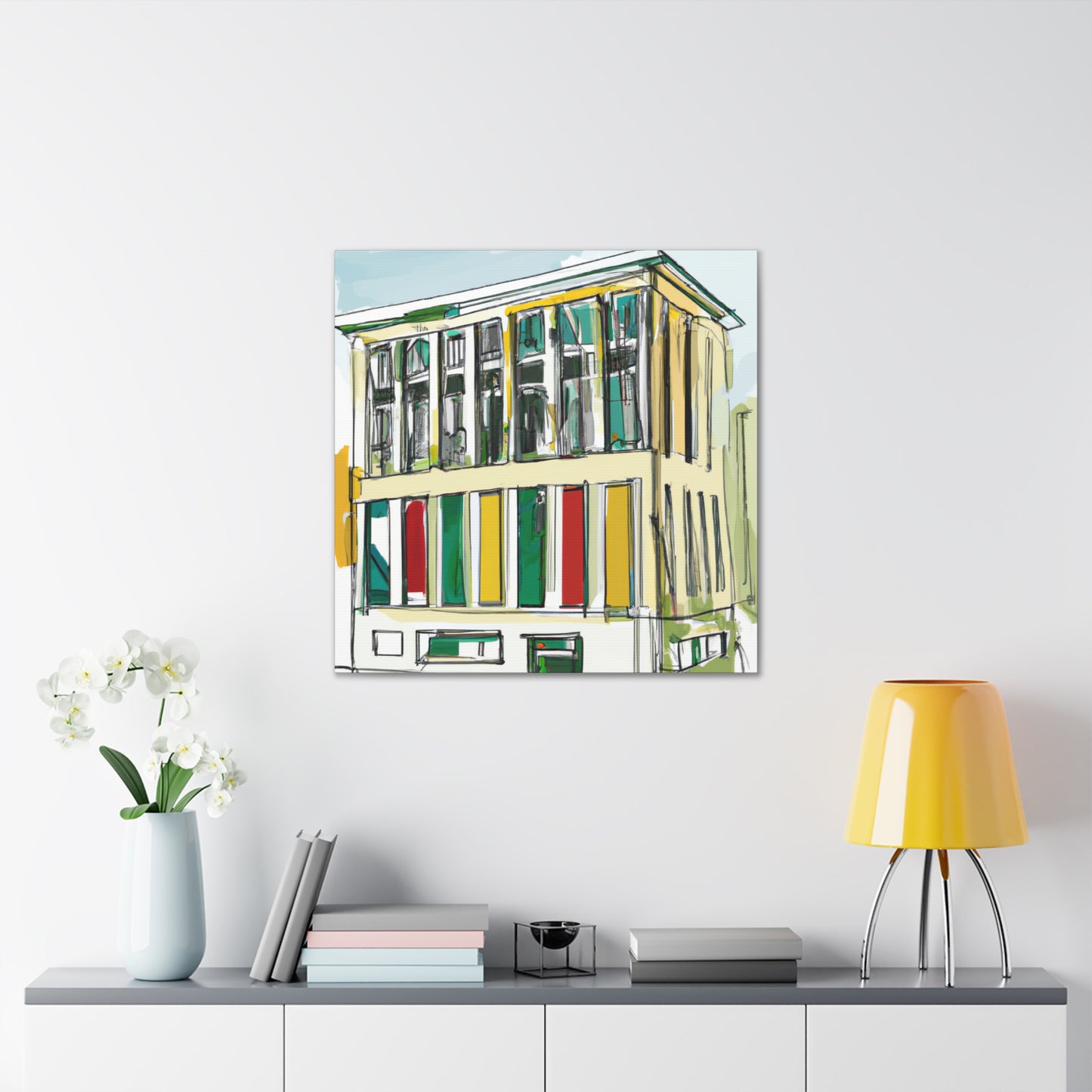 Agapetus Ballarini - Architectural Canvas