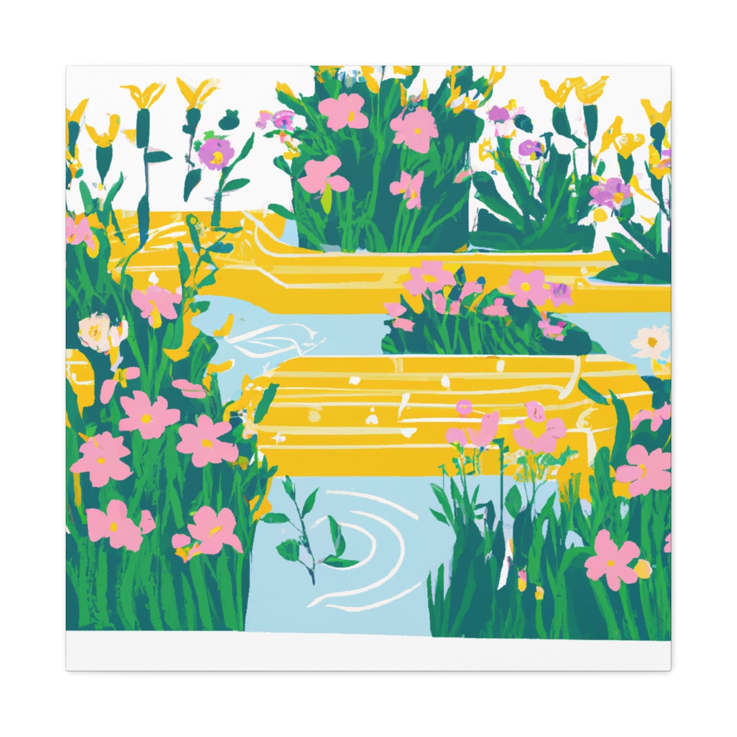 EnchantedRobinLandscape. - Canvas