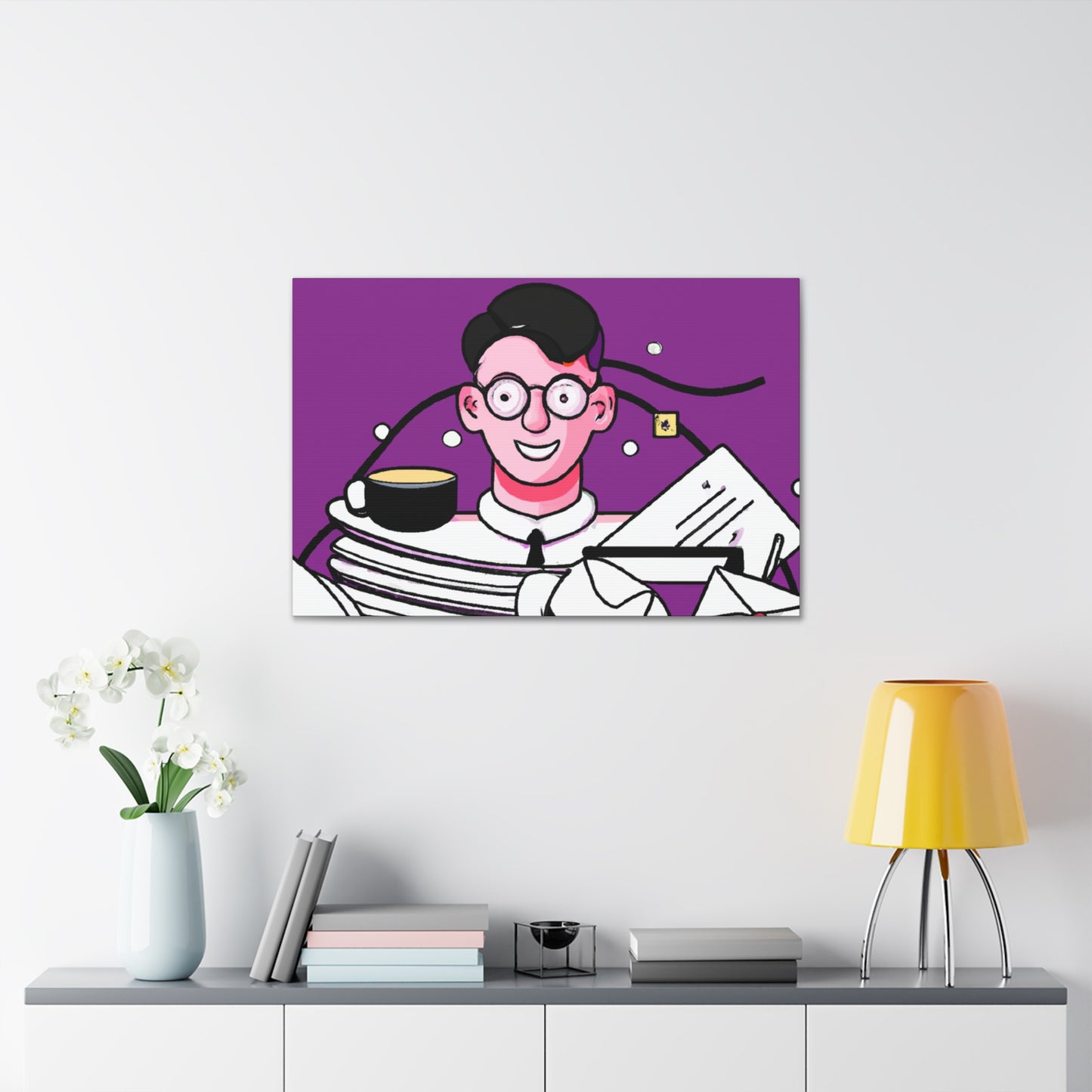 Constellation Guy - Minimalism - Canvas