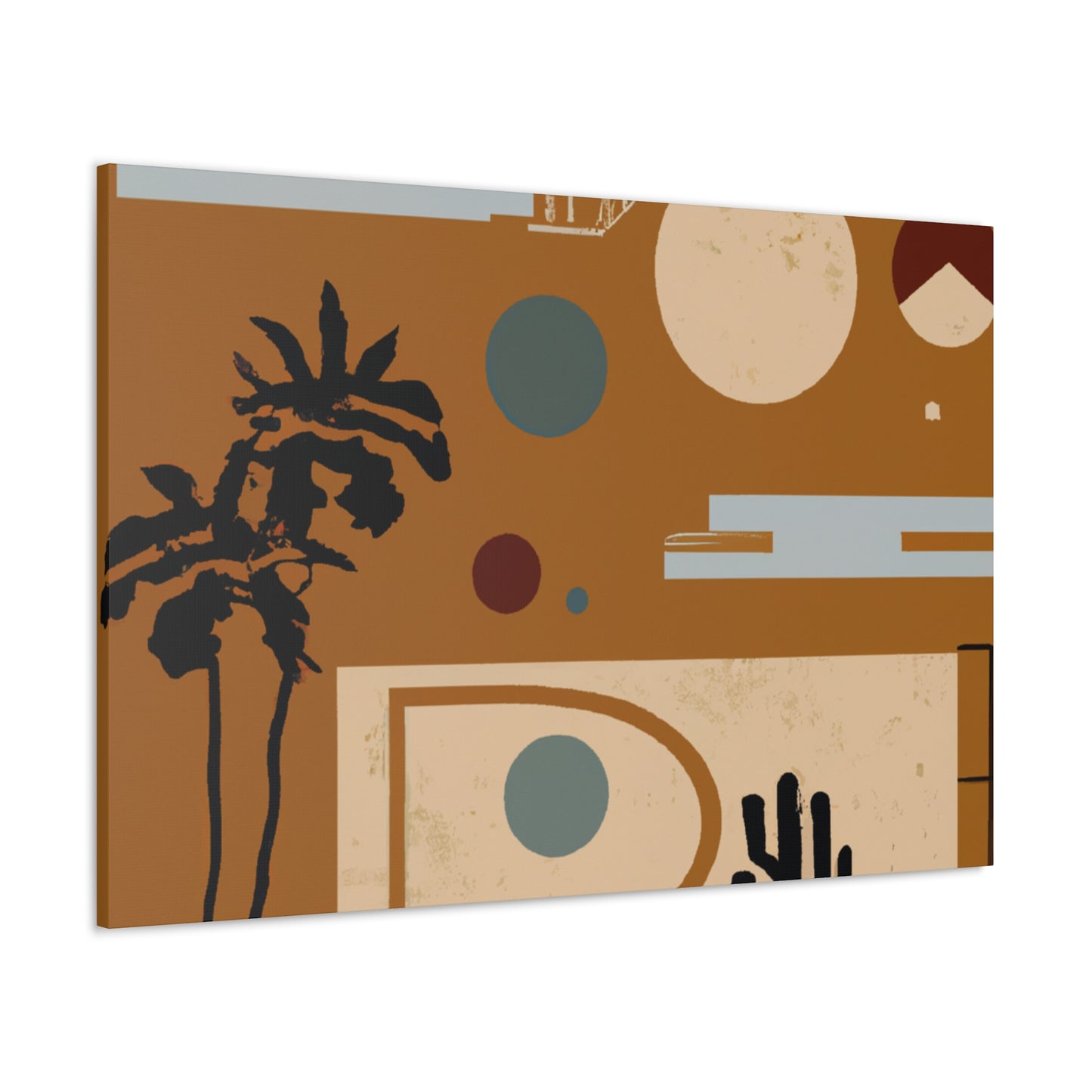 Bird's Eye Glimpse - Midcentury - Canvas