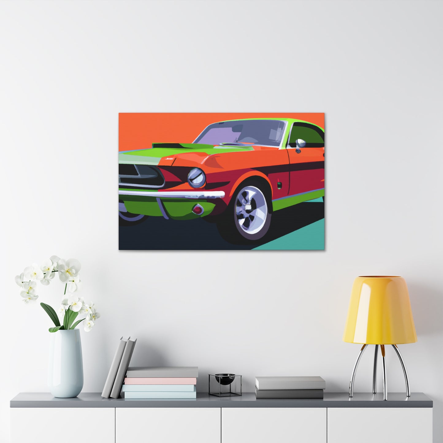 Flame Thrower - Automobile - Canvas