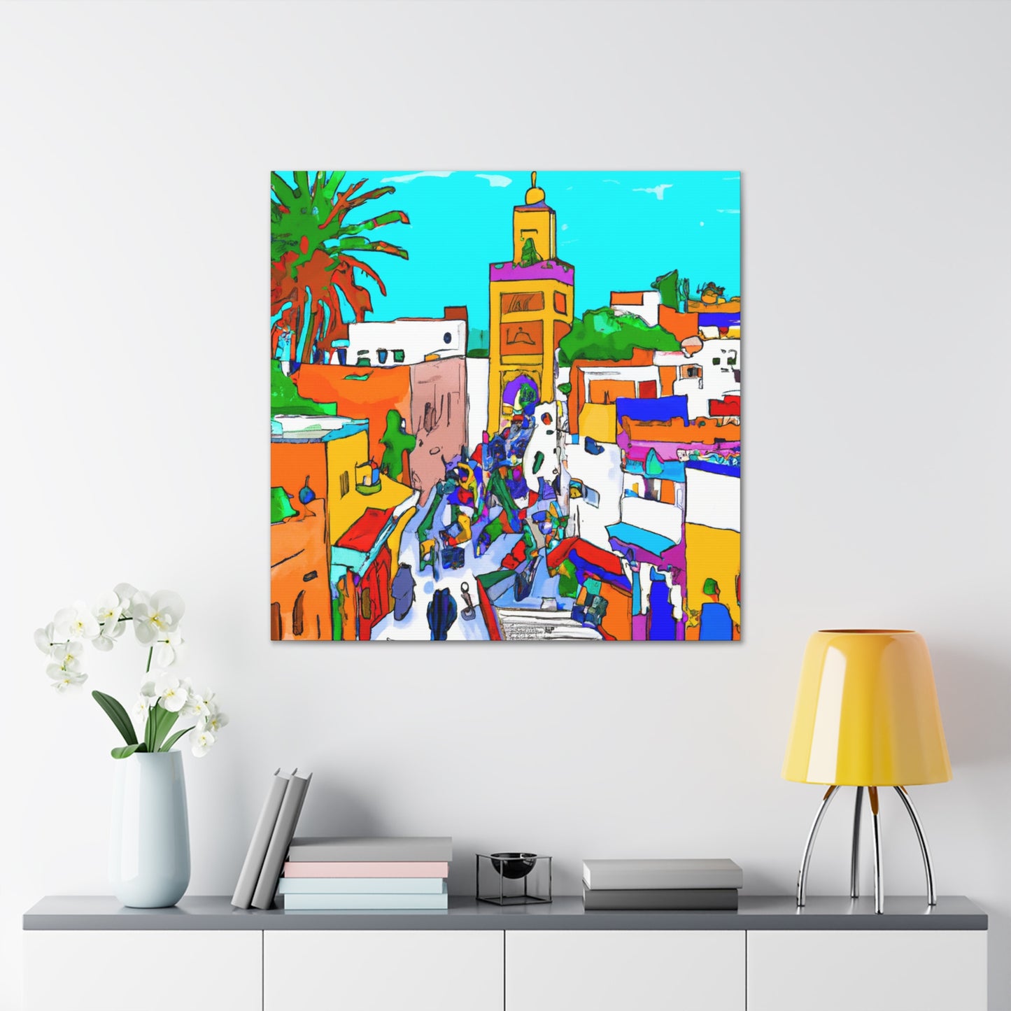 Ibrahim Al-Hassine - Morraco - Canvas