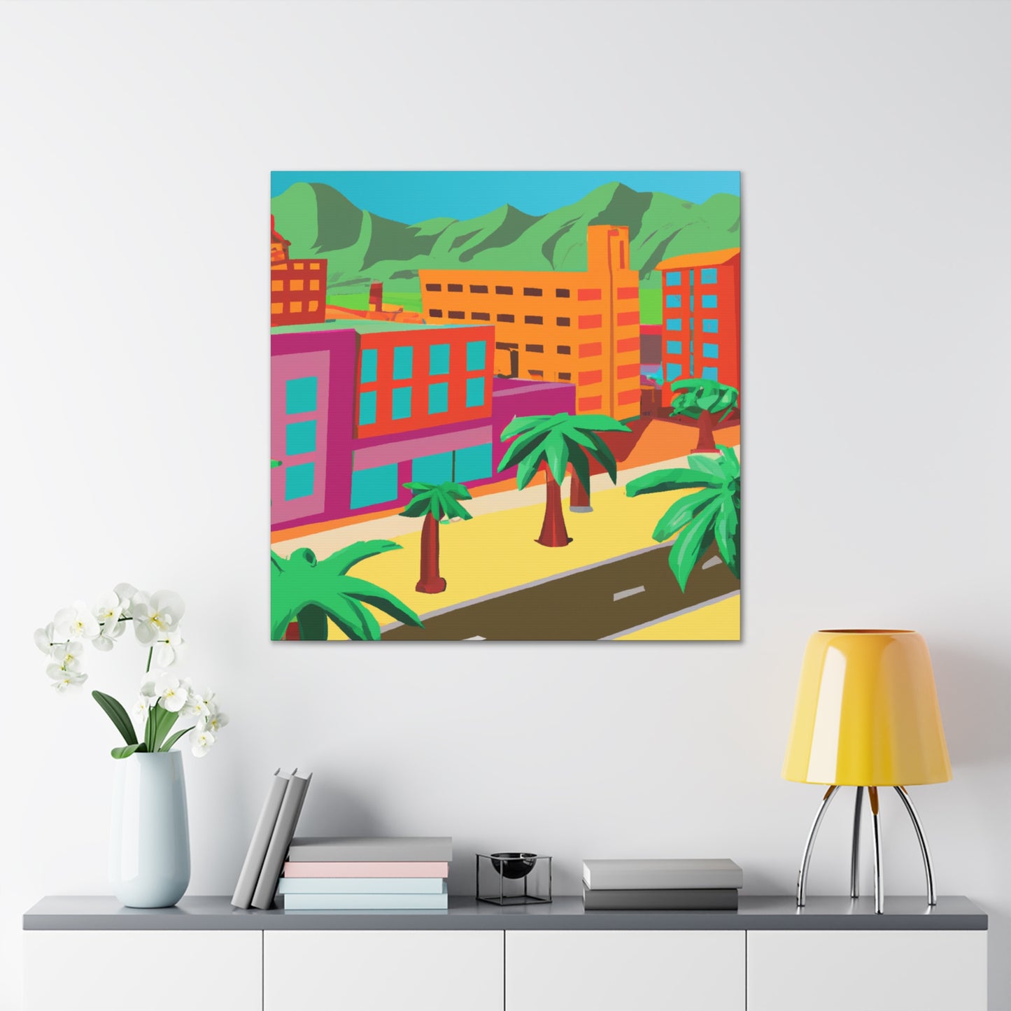 Sahara Sunrise - Architectural - Canvas