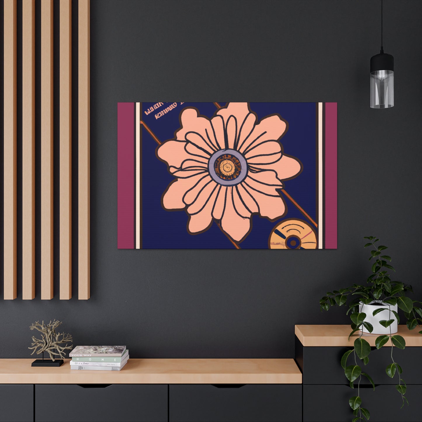 Smiling Bandicoot. - Floral Canvas