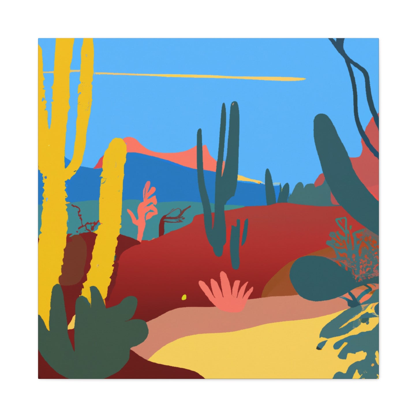 Dune-scape Landscape - Canvas