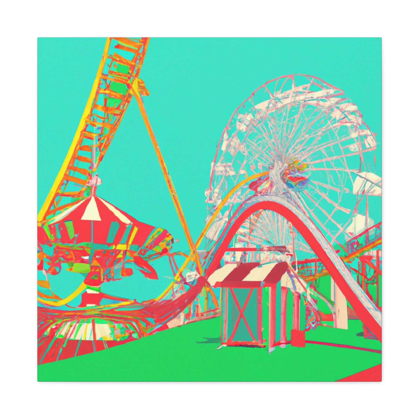 Wonderlandia - Amusement - Canvas