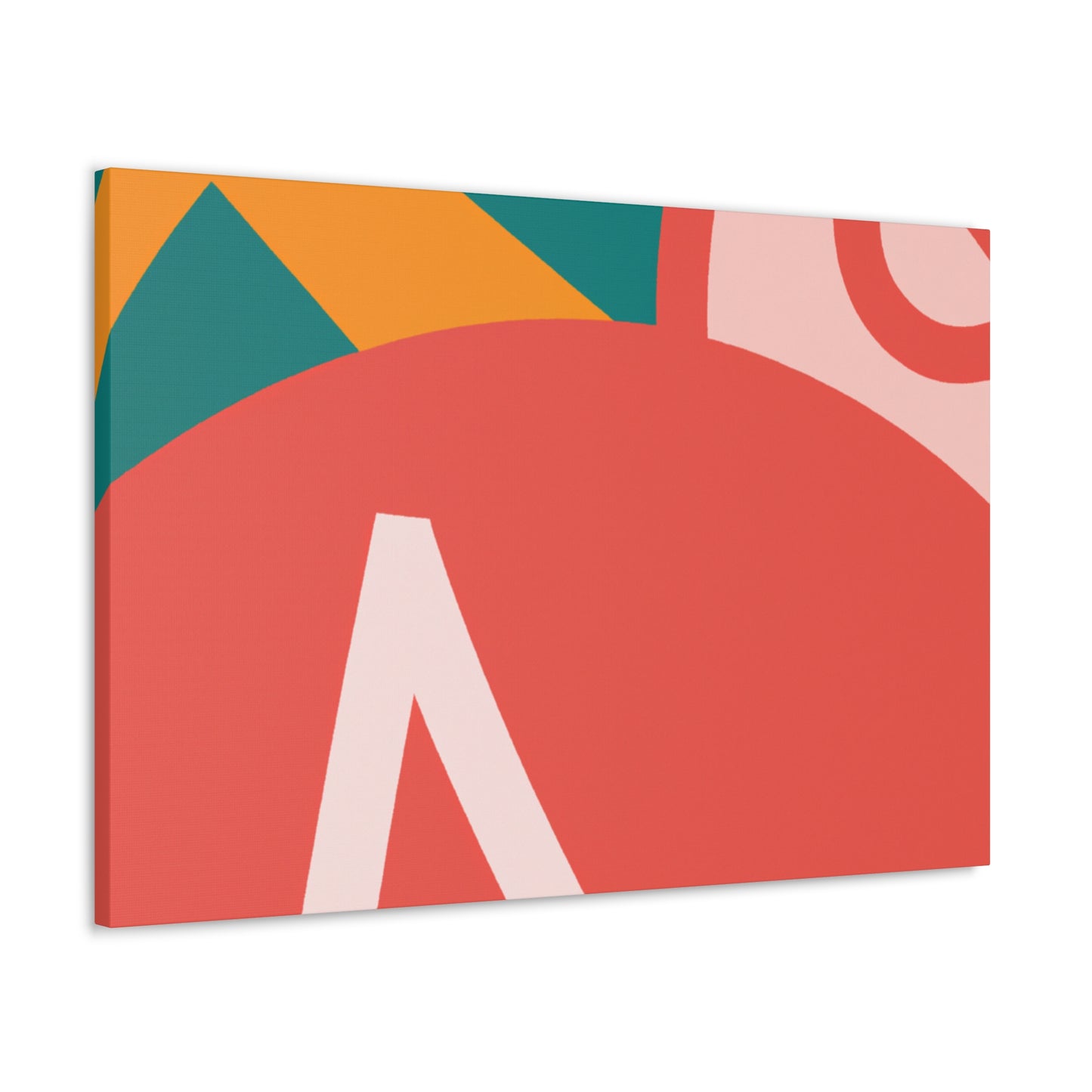 Celestial Bloom - Midcentury - Canvas