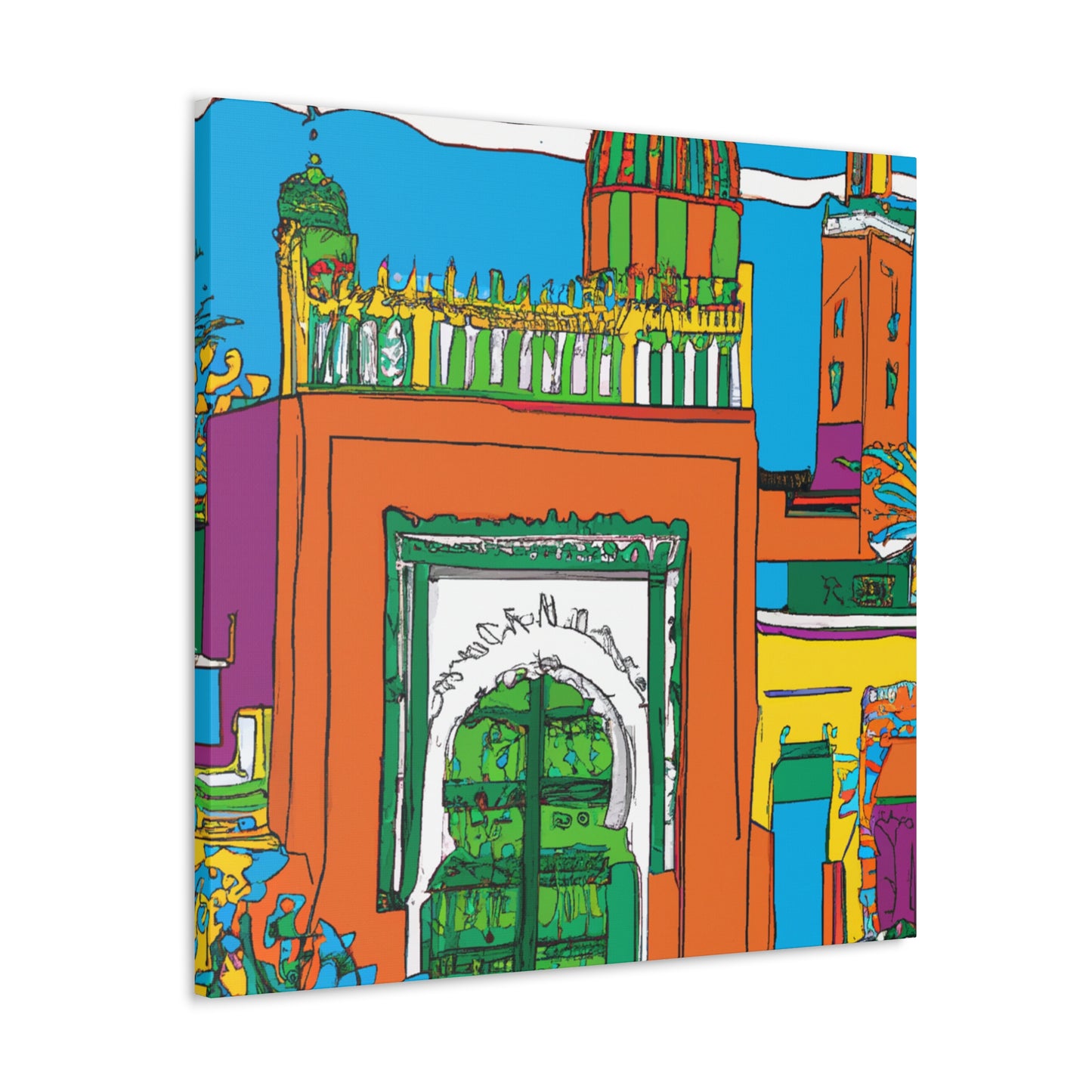 Mona Bessai - Morraco - Canvas