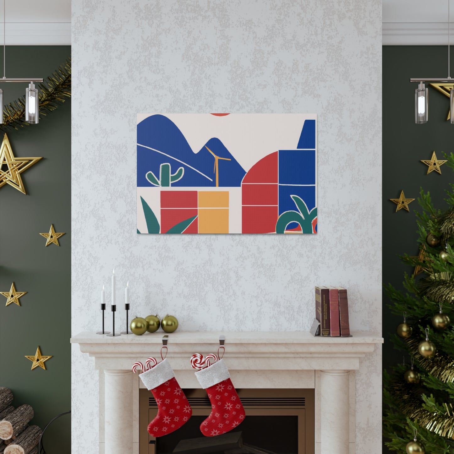 Lovely Spot - Midcentury Canvas